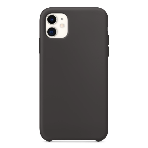 Cover in Silicone per iPhone 11 Nera