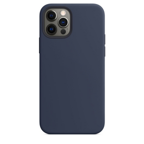 Cover in Silicone per iPhone 12 Mini Blu