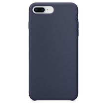 Cover in silicone per iPhone 7 Plus-8 Plus Blu